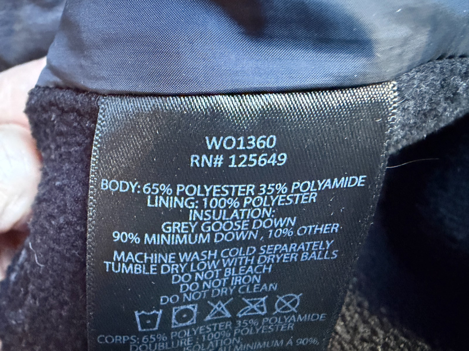 Aether Gray Lightweight Puffer Small  Down Fill J… - image 7