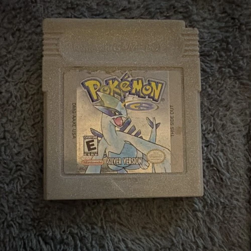 Pokémon Silver Version Nintendo Game Boy Color RPG 2000 NTSC-U/C Untested