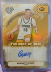 2026 Bowmans Best U Bennett Stirtz  The Best Of 2025 Autographs Gold/ 50