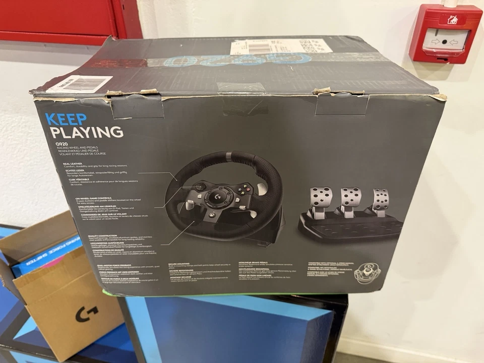 Logitech G920 Driving Force Pack Mando de Volante de Carreras con Pedales... - Imagen 2 de 4