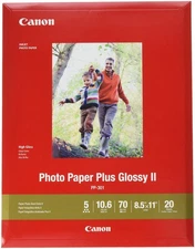 Canon Plus Glossy II PP-301 Inkjet Photo Paper (1432C003)