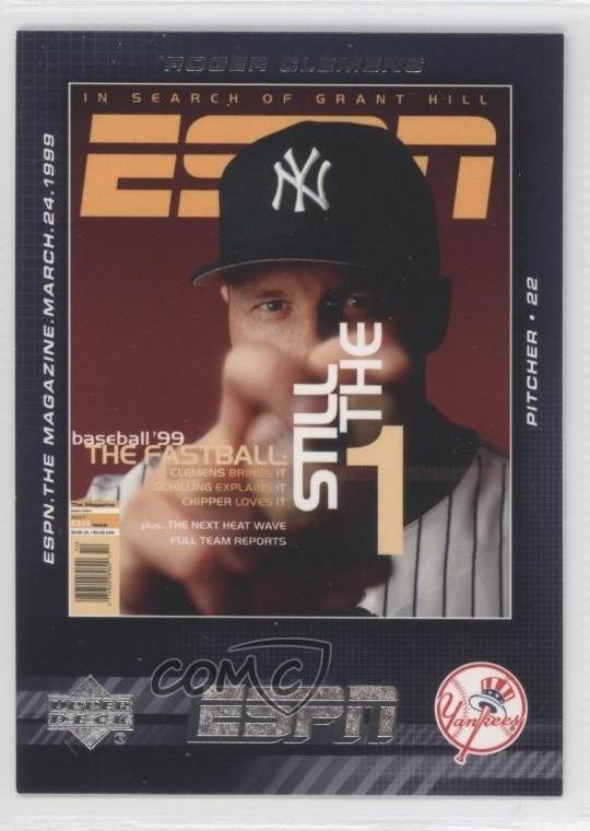 2005 Upper Deck ESPN The Magazine Covers Roger Clemens #MC-1 0j6