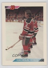 1992-93 Bowman Viacheslav Fetisov #145 HOF 0c4