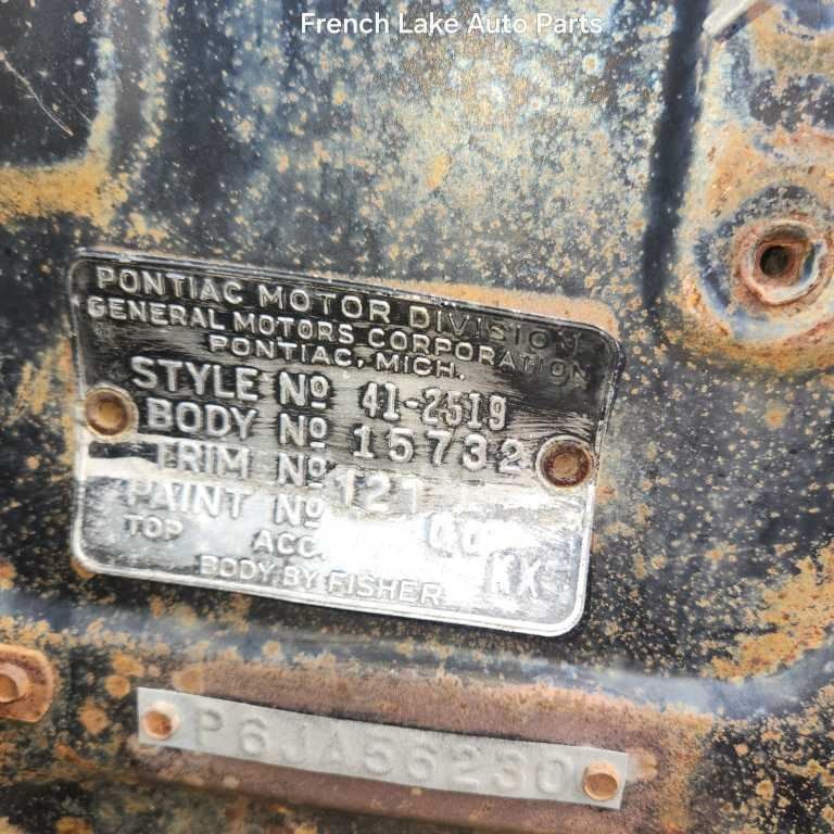 1941 PONTIAC REAR AXLE ASSEMBLY 6-239 3-SPEED 957492 | eBay