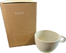 Nespresso Barista Cappuccino Cups: Large Mugs, White, 13 oz - 2 Pack (Brand New)