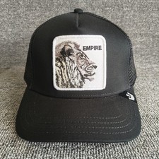 Goorin Bros The Farm Empire Buffalo Black Trucker Hat Snapback