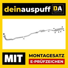 Auspuffanlage für Mercedes 123 W123 Stufenheck 300 D Auspuff D537