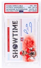 2020 Panini Impeccable Patrick Mahomes II Nickname Auto #IN-PM /10 PSA 8/10