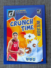 A'ja Wilson Crunch Time Press Proof Blue | 2025 Panini Donruss WNBA #12