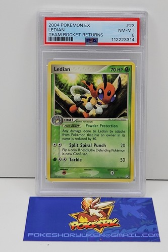 Ledian graded PSA 8 for sale on eBay