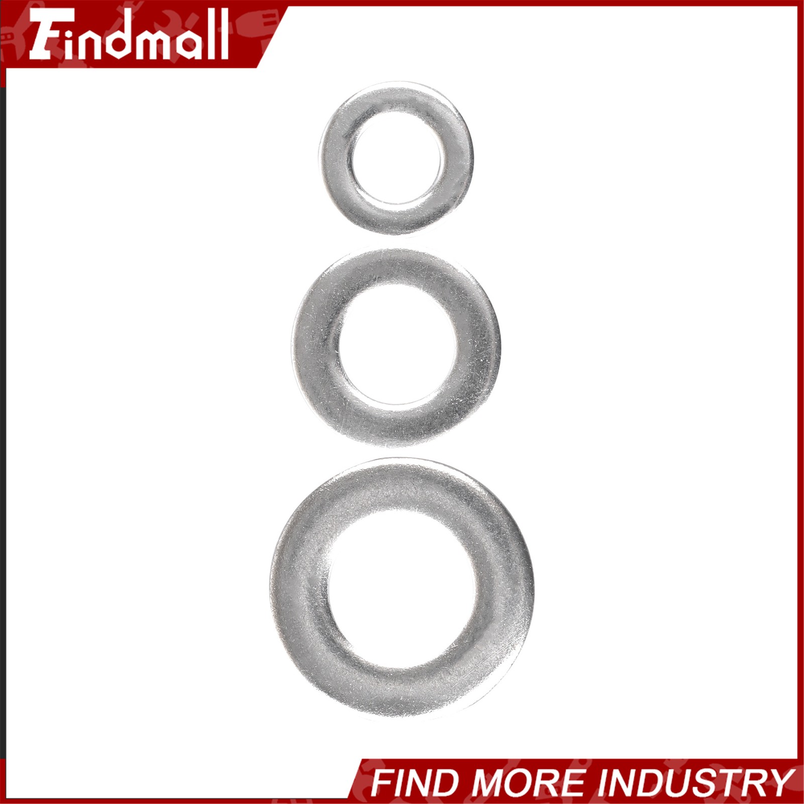 236PCS M6 M8 M10 Heavy Duty Bolts and Nuts Assortment Kit 304 Stainless Steel