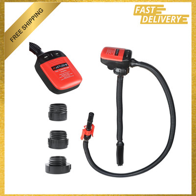 Automatic Fuel Transfer Pump with Auto-Stop Sensor 2.4 GPM Fits Most Gas Cans