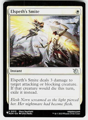Elspeth's Smite The List Reprints 0013 NM
