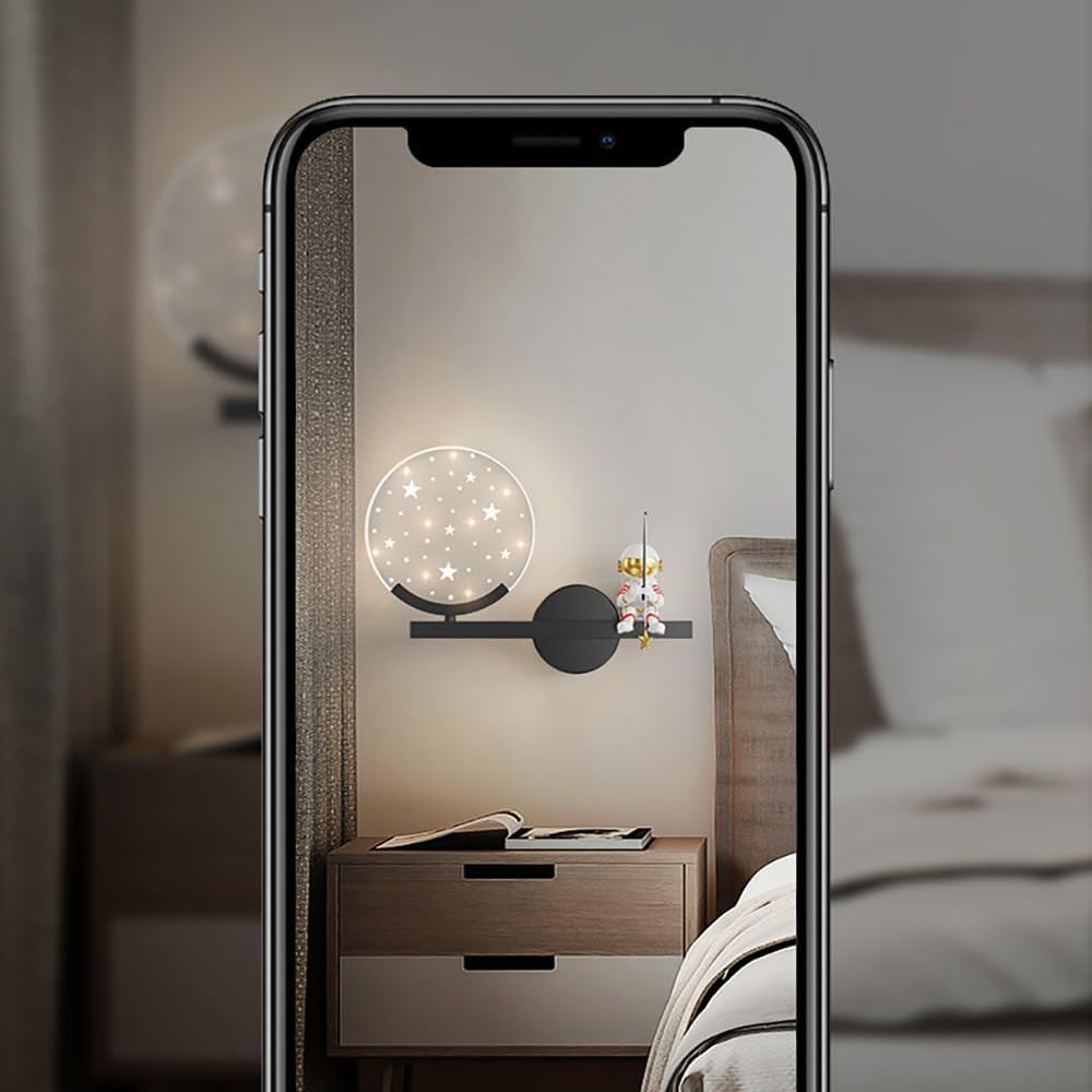 Lampada da Parete LED 8W Dimmerabile Touch per Cameretta Bambini - 4