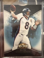 2009 Topps Triple Threads Kyle Orton #19 Sapphire /25