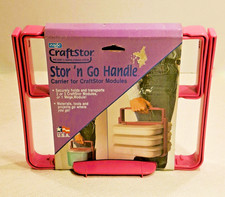Vintage Eagle CraftStor Stor  n Go Handle 1990s NOS Craft Storage USA Portable