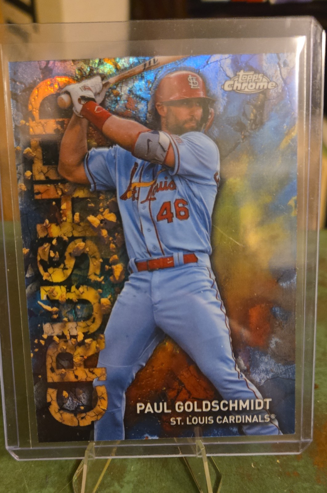 2023 Topps Chrome Update Series - Crushed Paul Goldschmidt #C-16