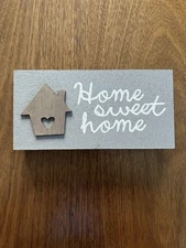 Kirklands Home Sweet Home Wooden Decorative Sign
