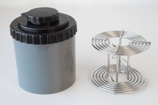 Tested Kindermann Plastic Developing Tank  120 Format Stainless Steel Reel