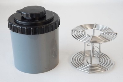 Tested Kindermann Plastic Developing Tank & 120 Format Stainless Steel Reel