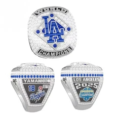 2025 Los Angeles Dodgers Championship Ring World Series Ring #18 YAMAMOTO