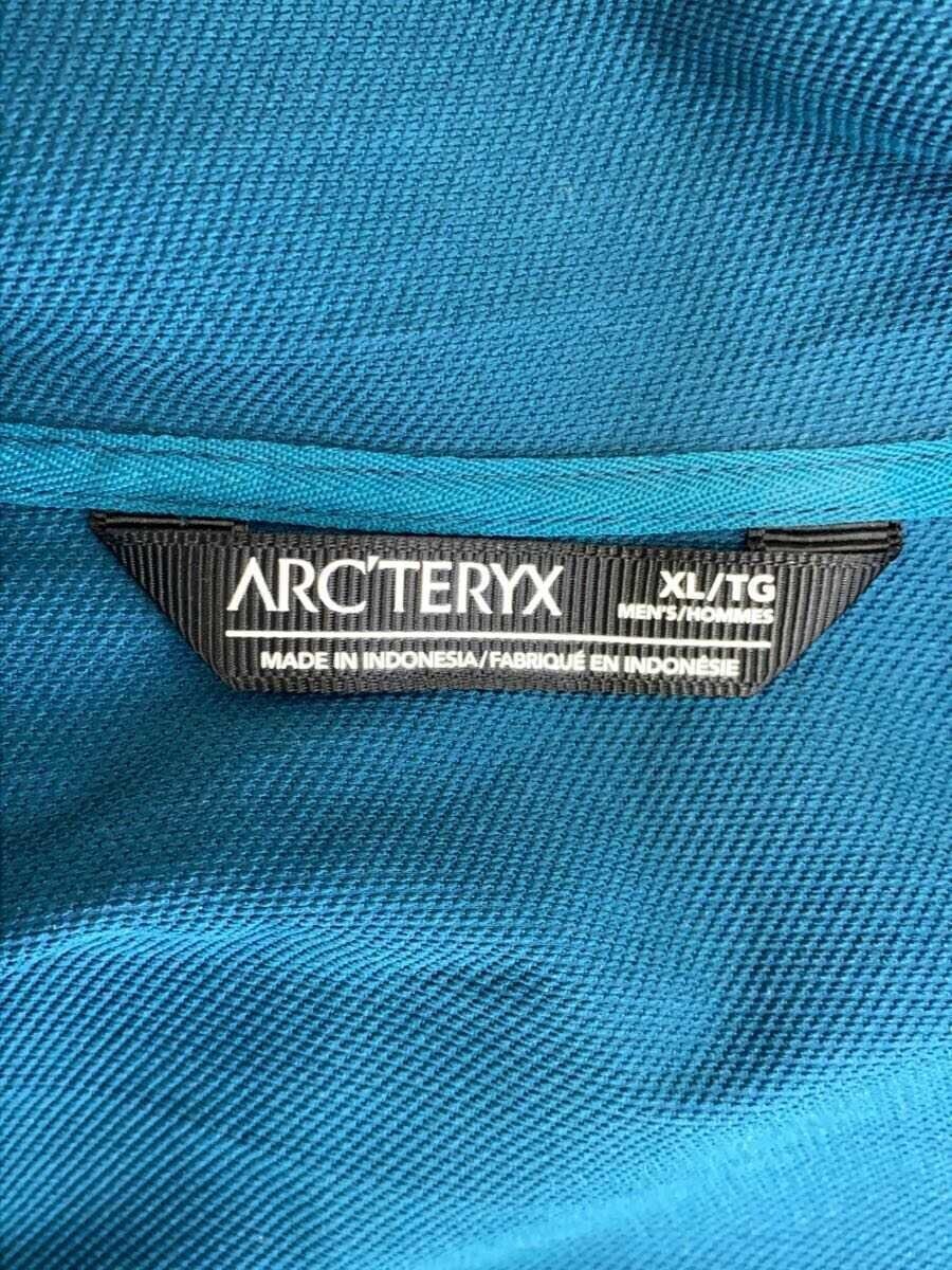Arc'teryx Gamma LT Giacca Nylon XL Blu Leggera con Cappuccio #EG CZA