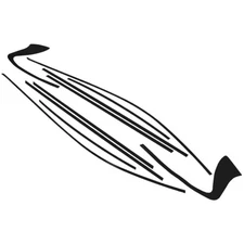 Chrome Delete Blackout Window Trim Stickers for Infiniti Q50 Q50S 2014 to 2024