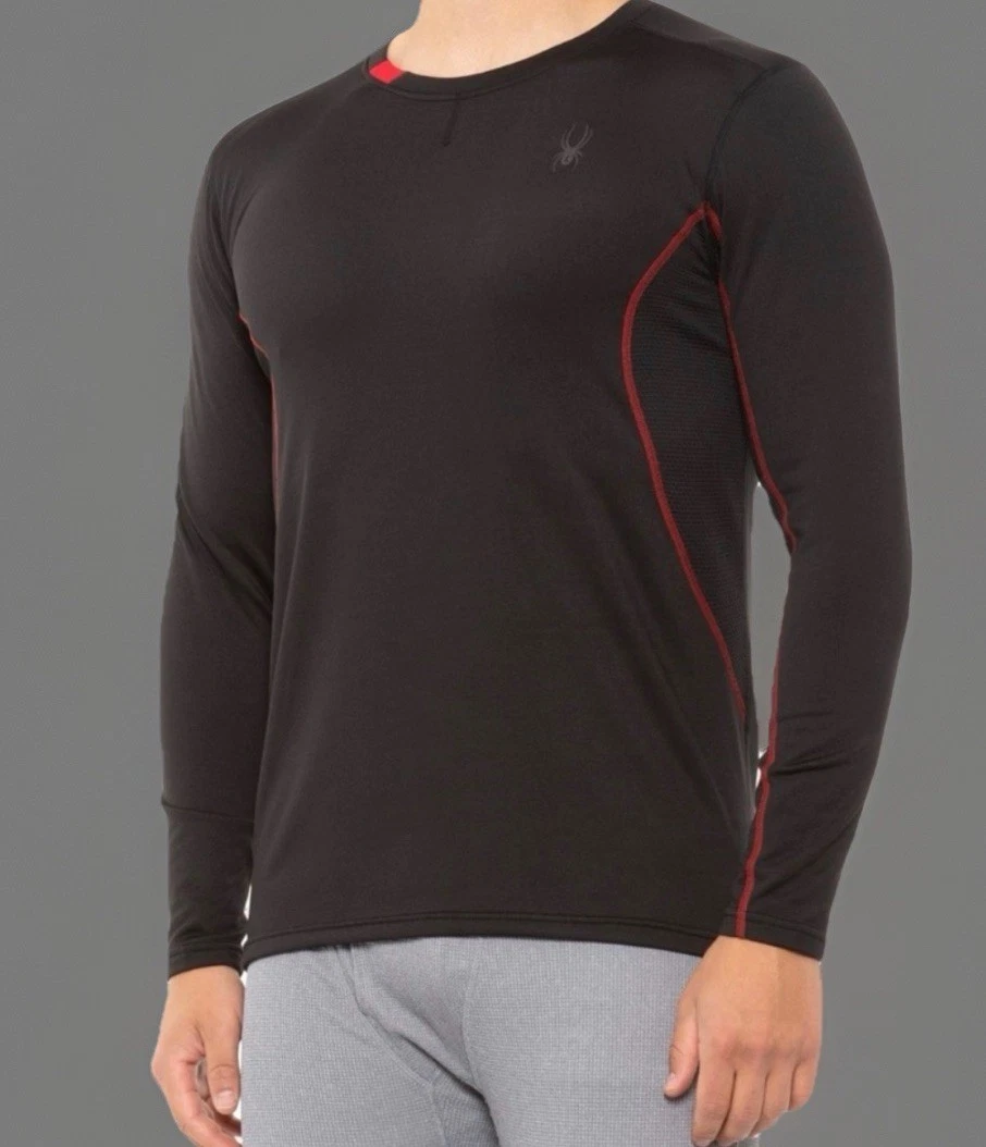 SPYDER Sweatshirt Mens Small Black Proweb Fleece Lined Crewneck Pullover Logo
Opens in a new window