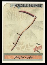 2019 Topps Allen & Ginter Incredible Equipment Johnny Kaw's Scythe #IE-20