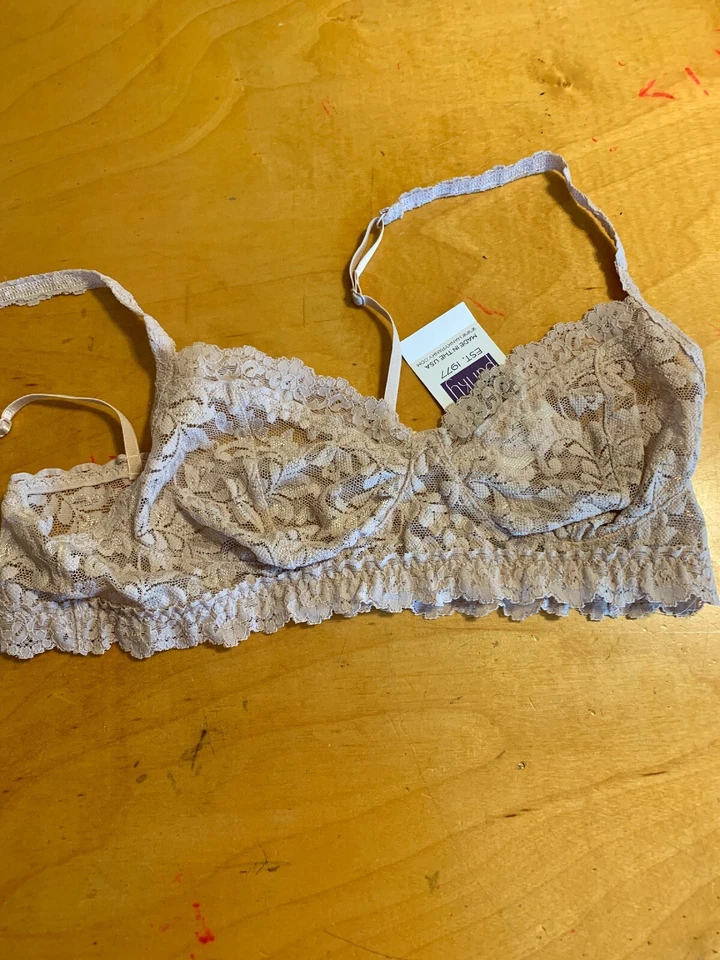 Sujetador de encaje Hanky Panky Chai $54 C8P Foto 3 de 4