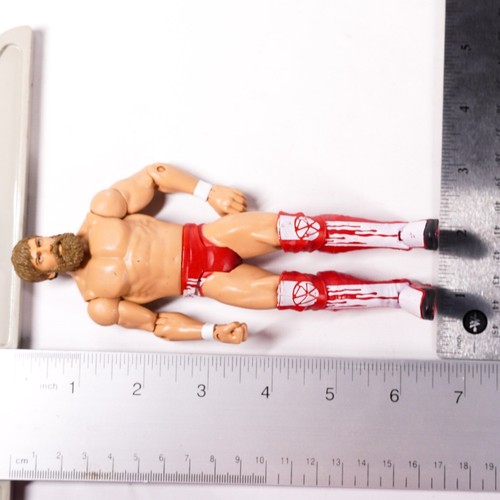 Figura Mattel Daniel Bryan WWE WWF Danielson Luchador Juguete Figura Roja - Imagen 7 de 9
