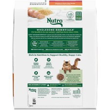 Nutro Hairball Control Chicken & Brown Rice Dry Cat Food, 14 lb Bag 3.43 per pound