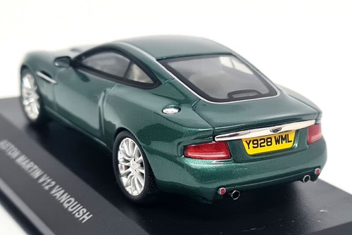 Ixo 1/43 Aston Martin V12 Vanquish Metallic Green Diecast Model Car - Picture 5 of 7