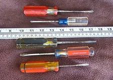 Lot of 5 Screwdrivers Set; Made in USA - GREAT WORKING USED CONDITION!!!a