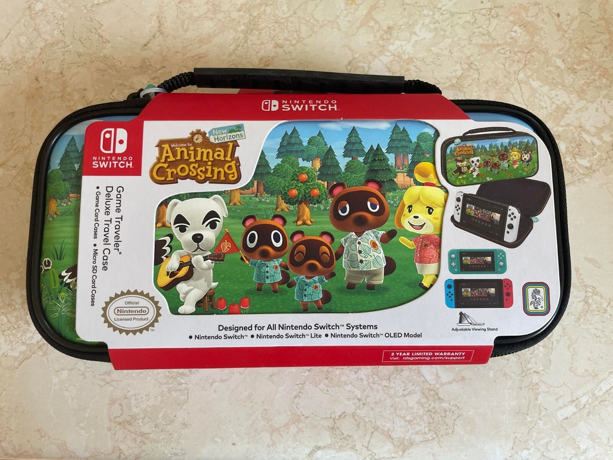 Nintendo Switch Game Traveler Deluxe Travel Case- Animal Crossing