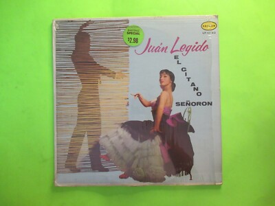 JUAN LEGIDO EL GITANO SENORON LP LATIN   