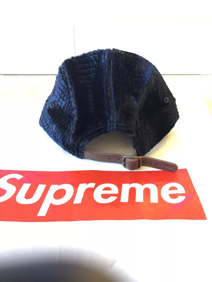 Supreme Corduroy Camp Cap (SS18) Black