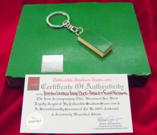🏀 BOSTON GARDEN PARQUET FLOOR COURT KEYRING Celtics Bird Cousey Russell 2024 ☘️ - Picture 3 of 11