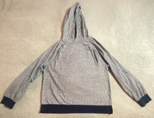 Banana Republic Men's Blue White Long Sleeve Hoodie Shirt Size L