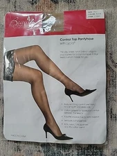 Beaute Classique Control Top Pantyhose With Lycra Nude Size Tall New