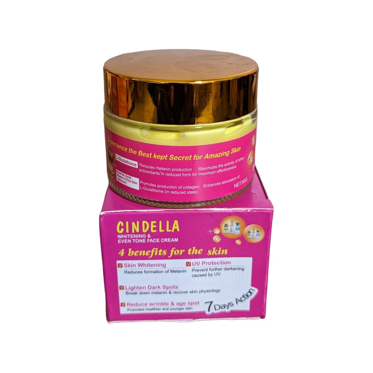 Cindella Glutathione & Vitamin C whitening & even tone face cream