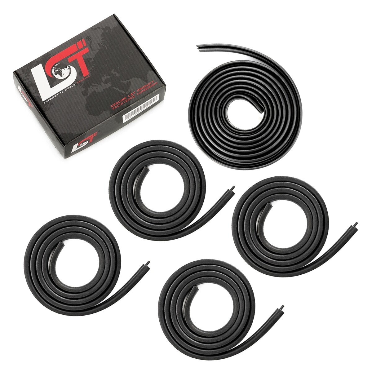 5x Car Door Seal Rubber Set Sliding Doors Rear Doors for FIAT DOBLO 119 223