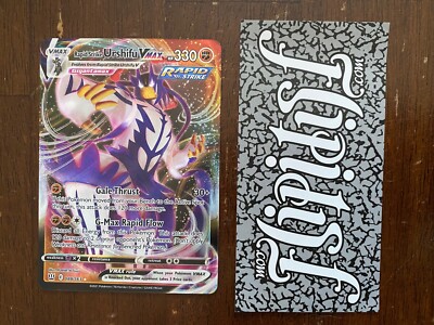 POKEMON CARD BATTLE STYLES URSHIFU 088/163 RAPID STRIKE VMAX FULL ART HOLO V