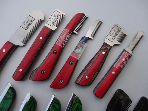 Choose 1_PET GROOMING STRIPPING KNIFE COMB HAIR CAT DOG/Coarse,Medium,Fine,Super - Picture 67 of 85