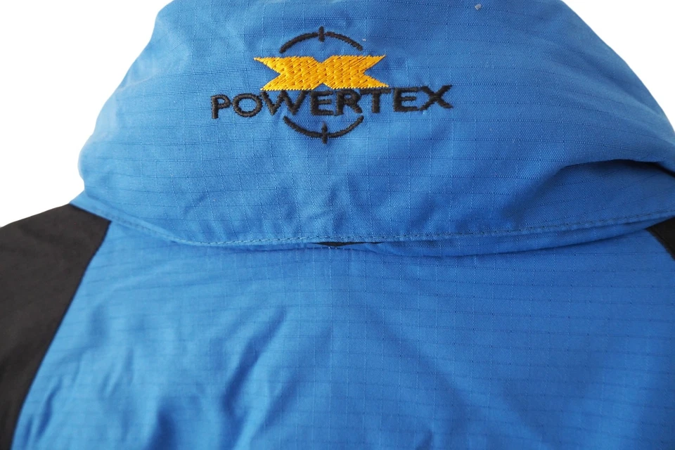 Vintage SALEWA PowerTex Jacket Size XXL light wear blue outdoor 90s ski style - Image 4 of 4