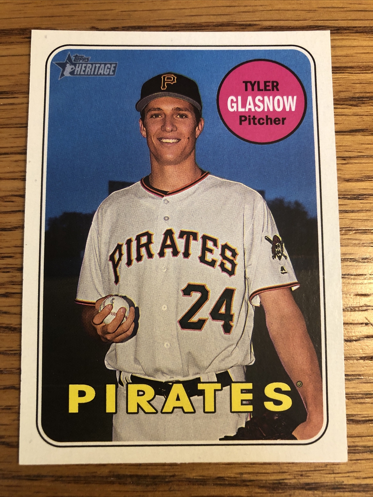 Tyler Glasnow 2018 Topps Heritage Pirates #258   *5867*