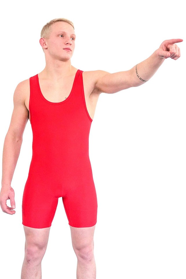 Matman Edge Wrestling Singlet Men Boys Spandex Weightlifting Wrestling