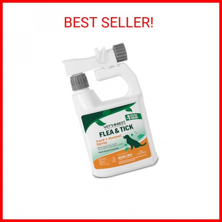 Vet's Best Flea and Tick Yard and Kennel Spray kills Mosquitoes with