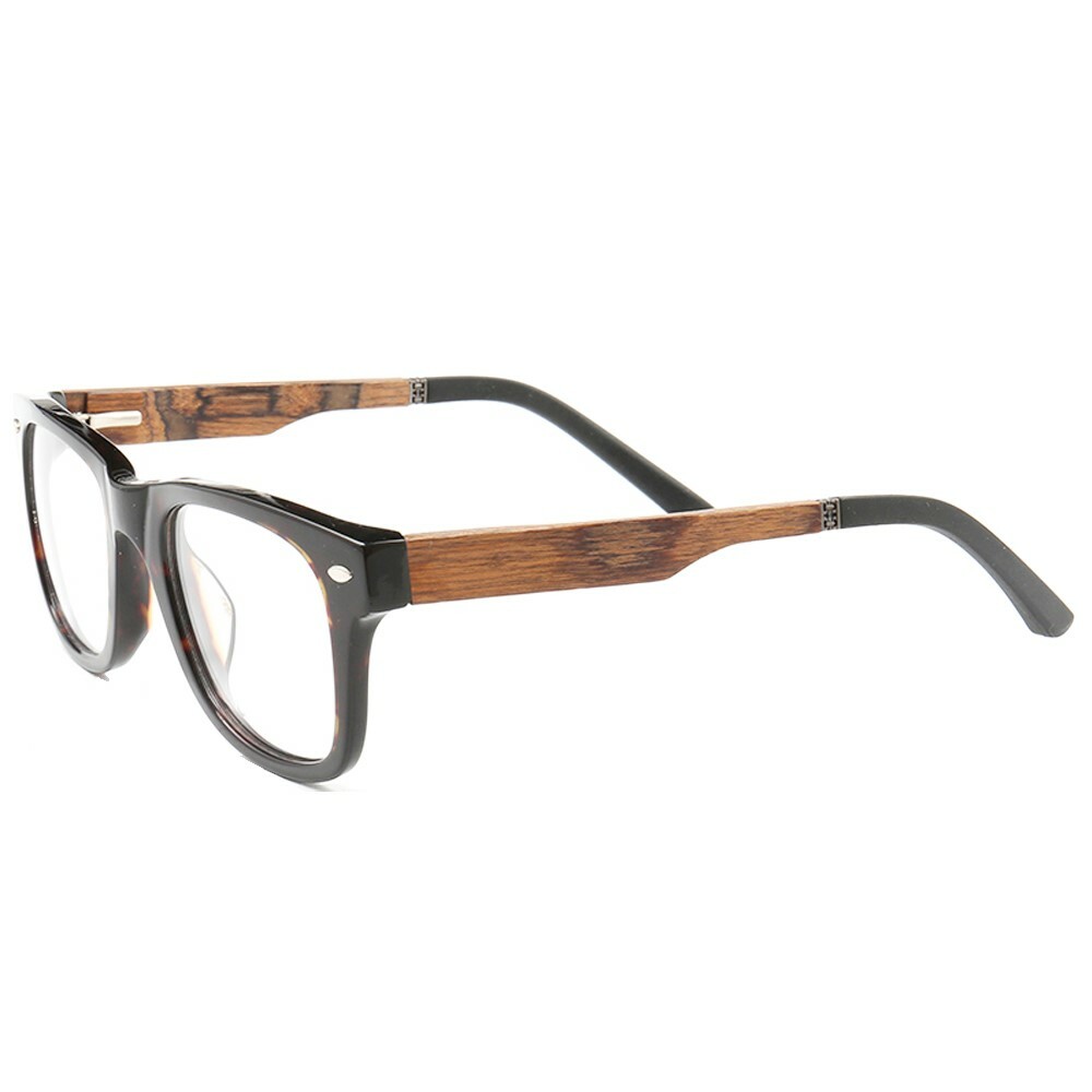 Classic Retro Wood Eyeglasses Frames Men Women Full Rim Wooden Glasses Eyewear