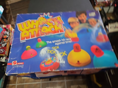 Vintage 1986 Whack Attack Game Mattel Tested Smash Hit Race Against Time